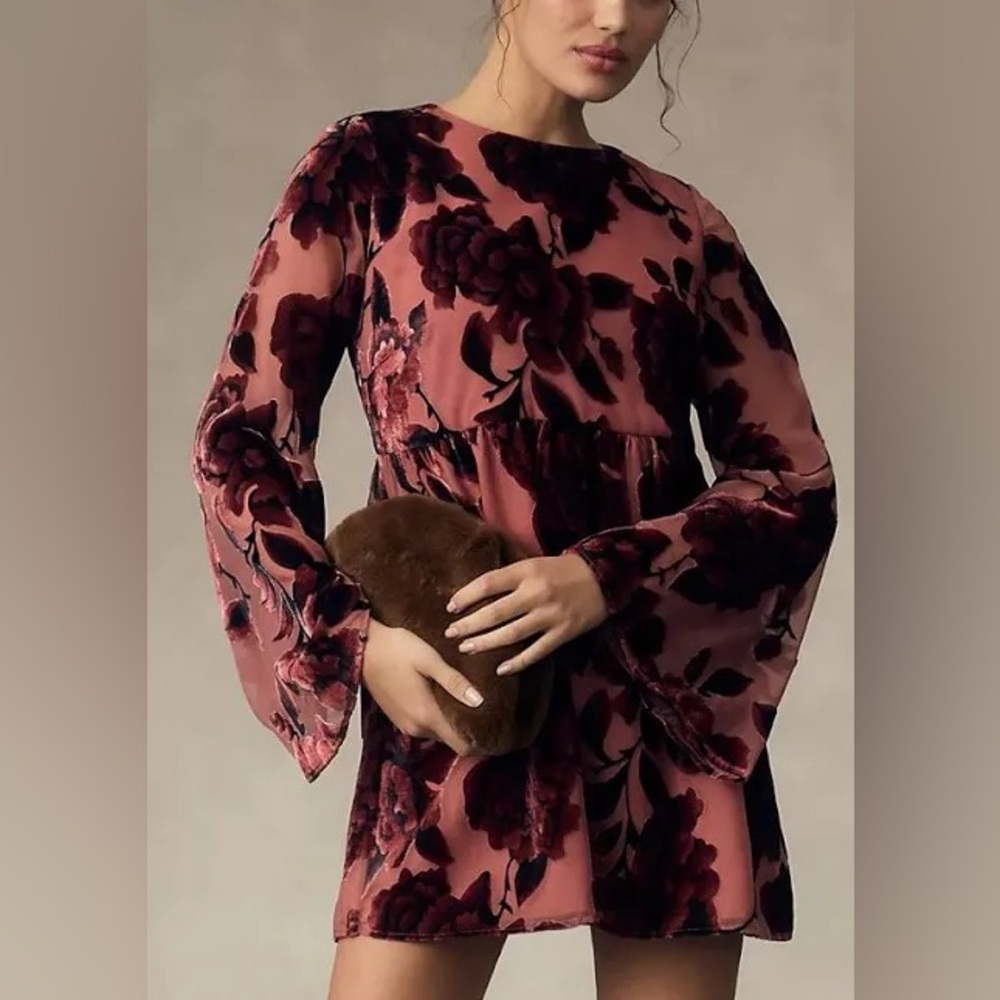 Anthropologie Hutch Mini Dress